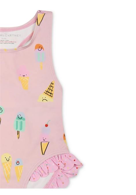 Pink Swimsuit with Ice Cream Print STELLA MCCARTNEY KIDS | TWC019-Z2776545MC